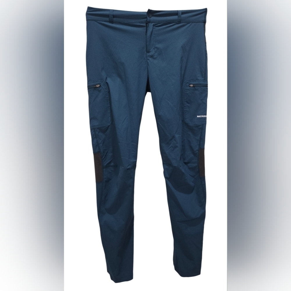 Merrell Womans Era Lt Trail Pants In Teal, Size 6